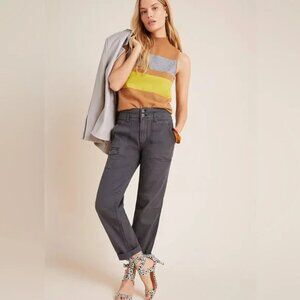 Anthropologie The Wanderer High Rise Cargo Pants NWOT Size 25